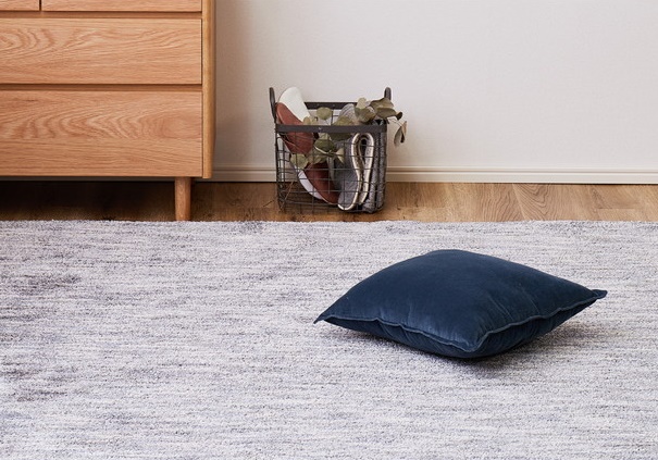 ワンランク上のナイロン カーペット グレー 1枚 約190×240cm 350116712型 [2977]