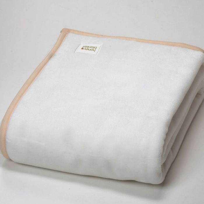 日本製 アクリル毛布 マイクロファイバー シングルサイズ 140×200cm イエロー｜シンプル カラー 軽量 ウォッシャブル 秋冬向け 丸洗いOK [3128]