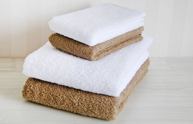 泉州タオル「普段使いにぴったりのバス・フェイスタオル」各2枚セット｜やわらかバスタオル セット 吸水性 普段使い 泉州タオル [3808]