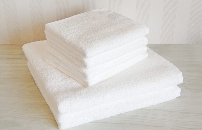 甘撚りバスタオル2枚・フェイスタオル4枚セット｜甘撚り 日本製 国産 泉州タオル プレゼント ギフト 贈り物 [3812]