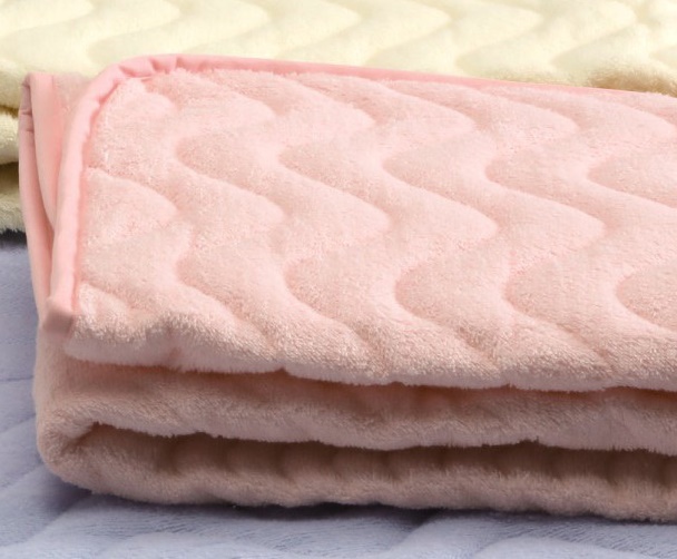 ROMANCE パイル綿100% タオル地 敷きパッド シングル ピンク 31301530｜ふんわりやわらか 綿100% タオル地 敷パッド 洗濯可能 [4066]