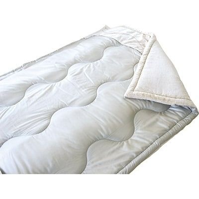 ダイアナ掛け布団 シングル(中綿・英国羊毛100%/襟と内側・綿ボア/表面テンセル100%)[0011]