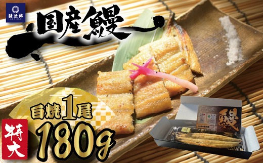 [特大] 国産 関西風地焼き うなぎ 1尾【白焼】1尾 180g以上 ｜ うなぎ 泉大津 鰻 蒲焼き 冷凍鰻 活鰻 鰻次郎 うな重 土用の丑の日 お取り寄せ 贈り物 ギフト 高級 うなぎの日 ウナギ unagi ※離島への配送不可