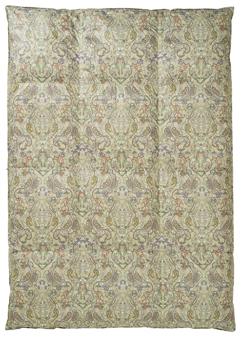 ポーランドマザーグースダウン ツインキルト フォンテーヌ羽毛掛け布団 シングル ベージュ 1枚 150×210cm SM941150 [4991]