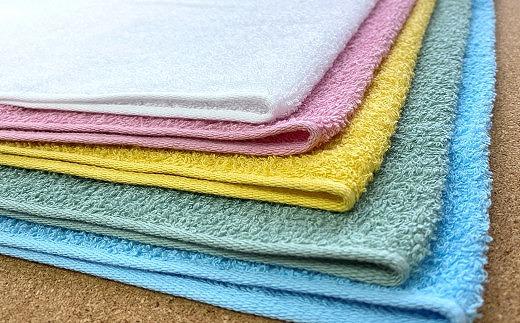 【大阪泉州タオル】ネイチャーカラー フェイスタオル10枚セット