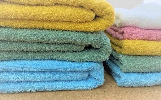 【大阪泉州タオル】ネイチャーカラーバスタオル3枚 &フェイスタオル5枚セット