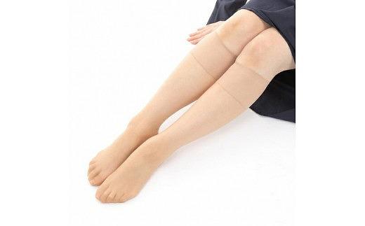 国産ショートストッキング10足セット(ベージュ）