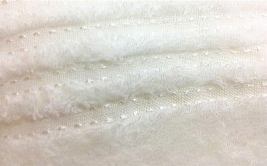 【日本製】ito美人バスタオル２枚セット（ブラウン・ホワイト）