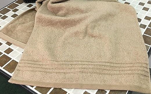 【日本製】ito美人フェイスタオル６枚セット（ブラウン）