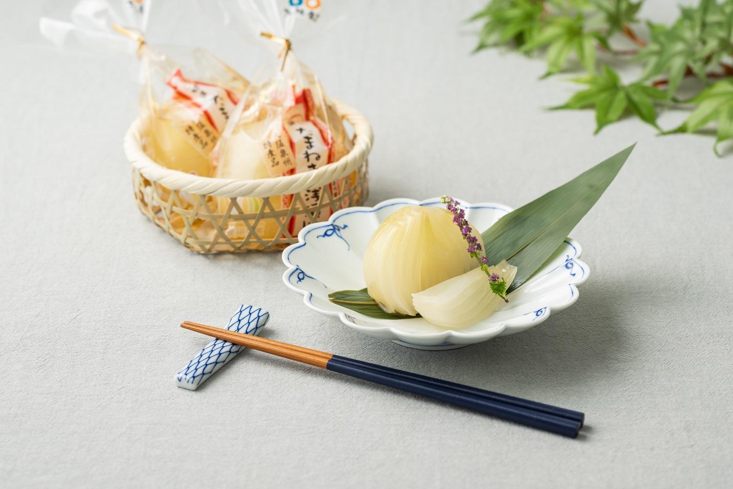 ＜先行予約＞大阪泉州水なすのぬか漬け３個・泉州新玉葱の浅漬け３個セット