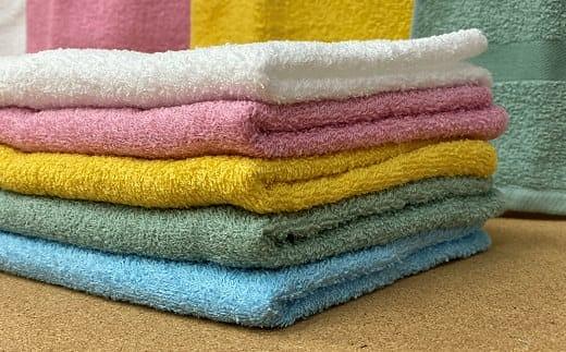 【大阪泉州タオル】ネイチャーカラー フェイスタオル10枚セット