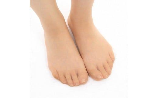 国産ショートストッキング10足セット(ベージュ）