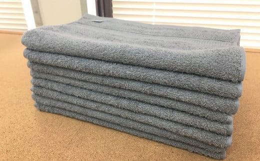 【大阪泉州タオル】Twinkle 銀の抗菌フェイスタオル８枚（クラウディアッシュ）