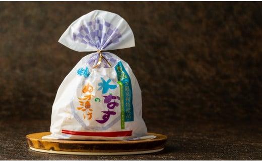 ＜先行予約＞大阪泉州水なすのぬか漬け６個（天然塩使用）