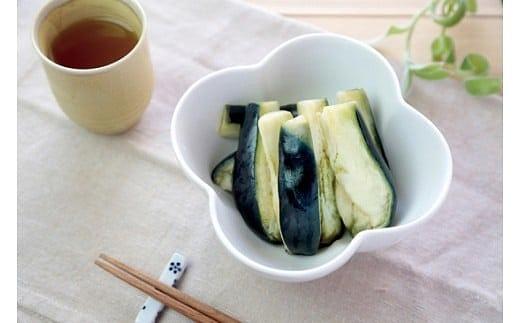 【先行予約】中出農園　泉州水なす漬２個＋生水なす３個セット