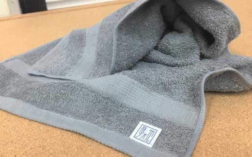 【大阪泉州タオル】Twinkle 銀の抗菌フェイスタオル８枚（クラウディアッシュ）