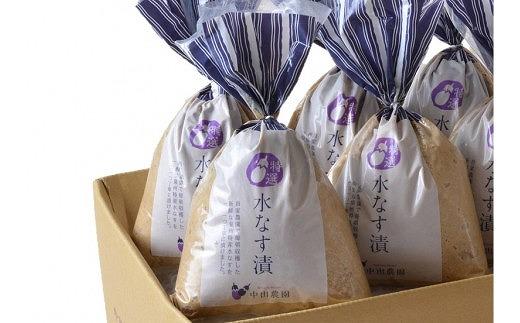 【先行予約】中出農園　泉州水なす漬10個入り