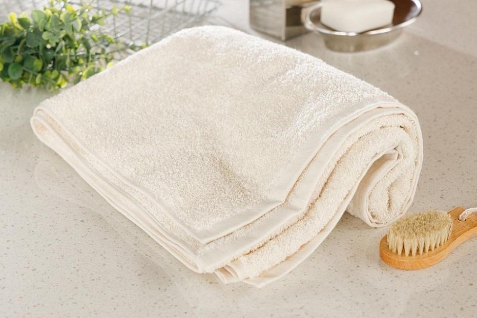 【無漂白・無蛍光・無染色】バスタオル4枚 日本製 自然派ナチュラル コットン100％ 泉州タオル