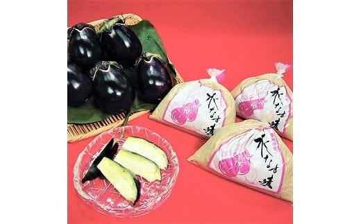 ＜2026年3月上旬頃から順次発送＞ 水なす工房『やくし』水なすぬか漬&旨味液漬６個セット
