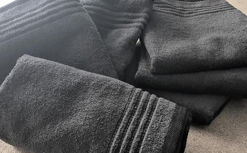 【日本製】ito美人フェイスタオル６枚セット（グレー）