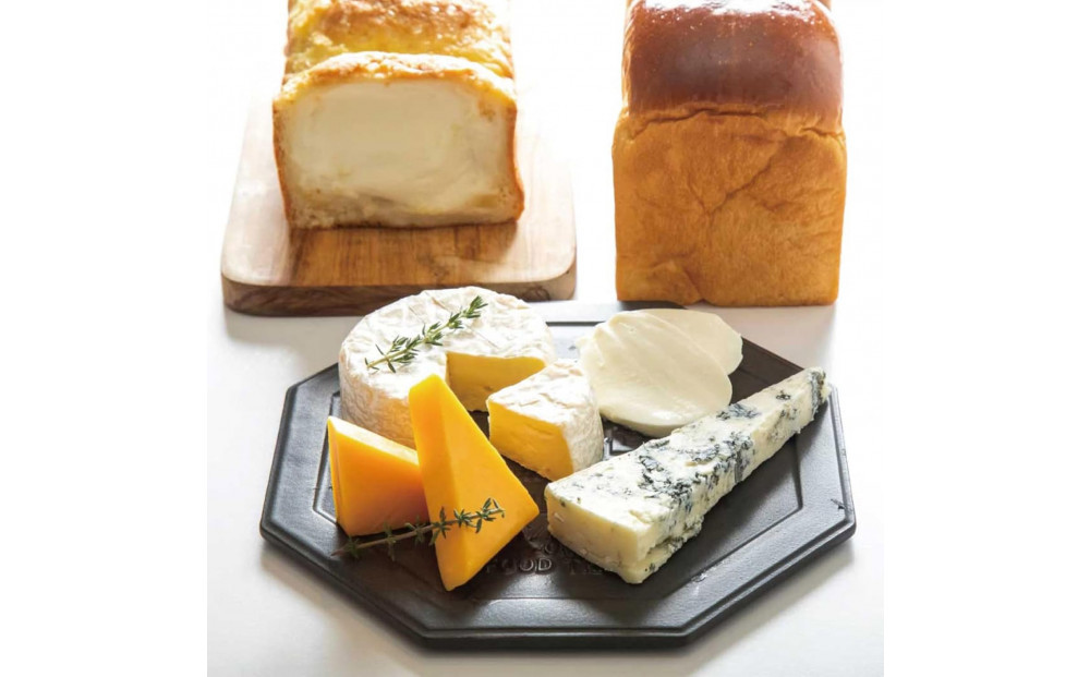 高級食パン プレミアムシリーズ 4種のチーズ＆ザクザクシュガー食パン 2本セット