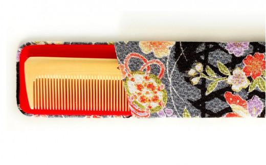つげ櫛工房『辻忠商店』セット櫛(大)ケース付(さつまつげ)