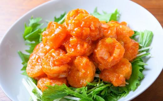 大型むきエビ冷凍「ハーブシュリンプ」1kg（背ワタ処理済み）