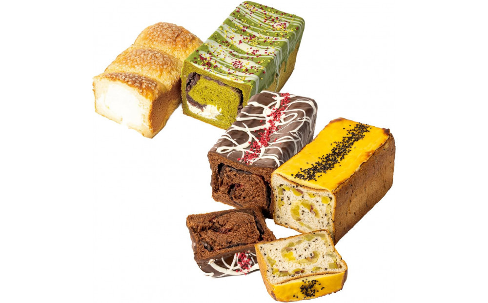 高級食パン 4種4本 食べ比べセット プレミアムシリーズ（4種のチーズ食パン／抹茶あずき＆マスカルポーネ食パン／どっぷり贅沢チョコ食パン／どっしり濃密芋だらけ食パン）4本セット チーズ 抹茶 チョコ さつまいも