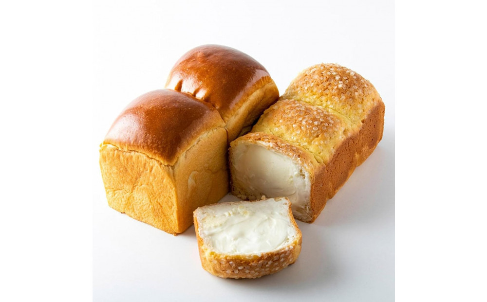 高級食パン 高級金賞食パン2種2本セット（山型／チーズ）