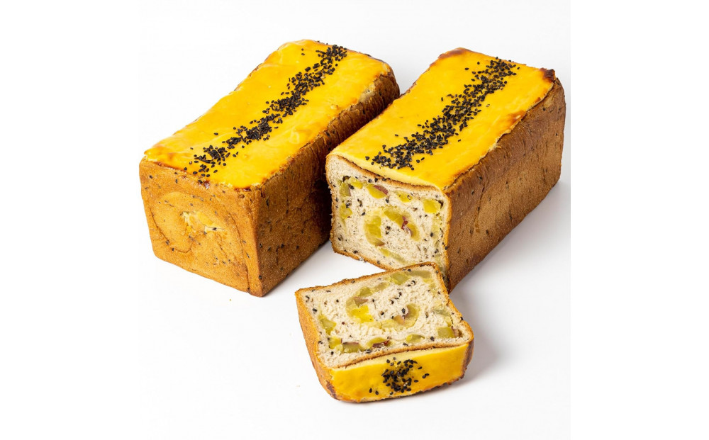 高級食パン プレミアムシリーズ どっしり濃密芋だらけ食パン 2本セット