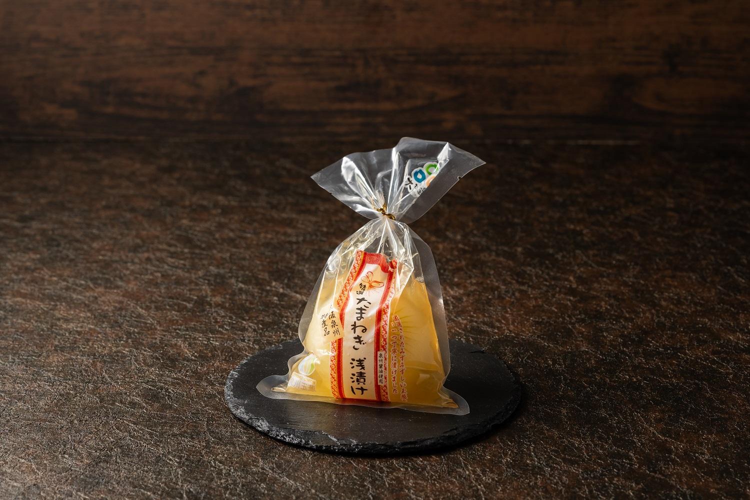 ＜先行予約＞大阪泉州水なすのぬか漬け３個・泉州新玉葱の浅漬け３個セット