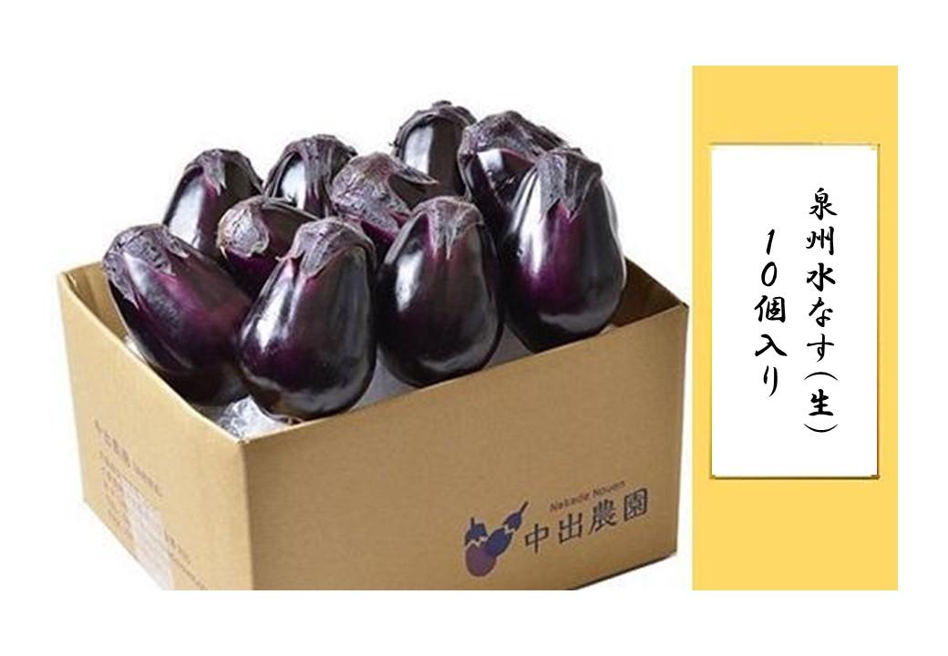 【先行予約】泉州水なす（生）１０個入り