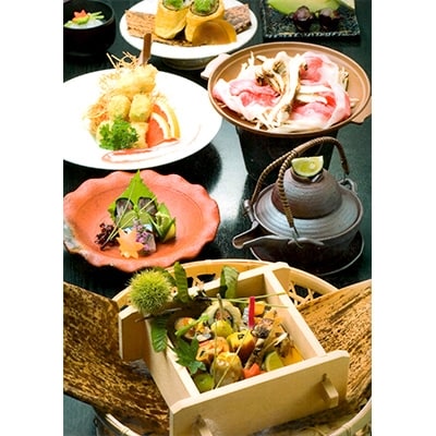 成田家のふるさと納税　旬席コース　お食事券(2名様)