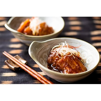 味噌豚角煮　5本セット(1kg)【配送不可地域：離島】