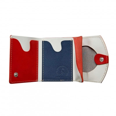 【ちゃんと地球に還る革】クアトロガッツ ミニ財布 小さいふ。ペケーニョ フレンチトースト栃木レザー