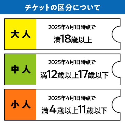 大阪・関西万博入場チケット　夏パス(中人)