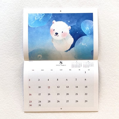 2026菜生ぺん＆くまカレンダー