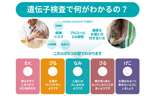 アルコール分解型判定キット