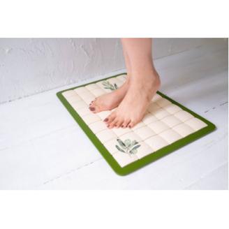 珪藻土タイルバスマット Mサイズユーカリ