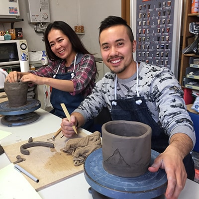 陶芸手びねり体験ペアチケット