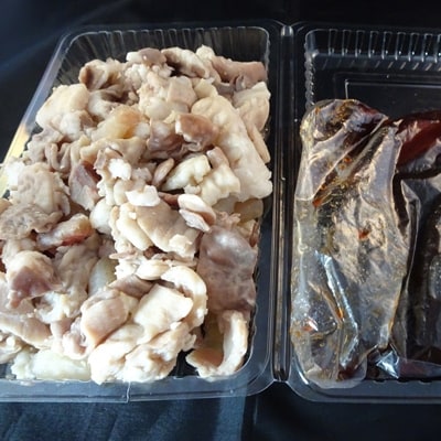 【のし付き】焼肉薩摩 特製もつ鍋(5～6人前)【配送不可地域：離島】