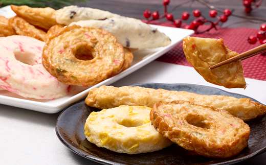 《訳あり:サイズ違い混合》藤熊食品の練り天(天ぷら)　サイズ違い詰め合わせセット【配送不可地域：離島】