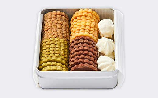 《冷蔵》ヴィーガン＆グルテンフリークッキー缶  乳製品・卵・小麦粉不使用!ご褒美、お礼品にオススメ【配送不可地域：離島】