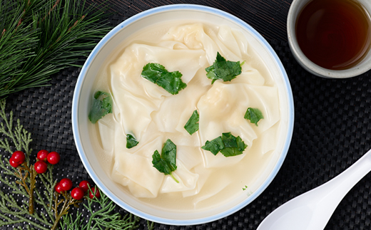 《約8人前》藤熊　お魚すり身ワンタン【スープ付き】4パック入り　レンチン簡単調理　【配送不可地域：離島】