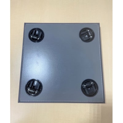 キャスター付き鉢受け台　グレー