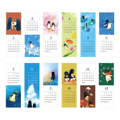 2026菜生ペンギンカレンダー