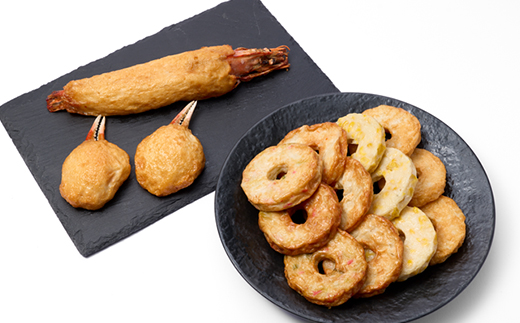 《ドーナツ天15個+変わり種3個》　変わり種天入りドーナツ天(小)詰め合わせ　ギフト箱【配送不可地域：離島】