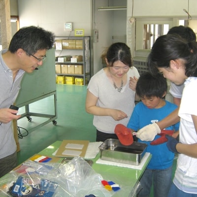 オリジナルゴム製品製造体験(手作り体験)(5名様まで)