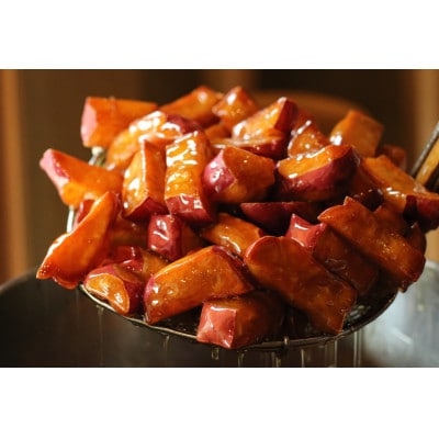 多数メディアで紹介!北大阪で行列のできるお芋専門店の大学芋　蜜ぽてと (320g×4P)【配送不可地域：離島】