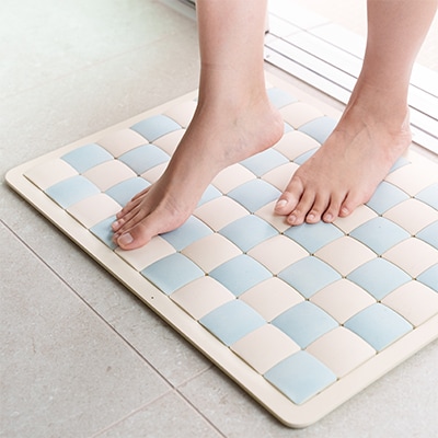 PUREREFRE 珪藻土バスマット L BL